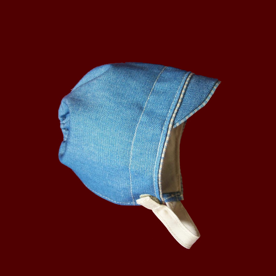 Denim Boy Hat With Optional Liner
