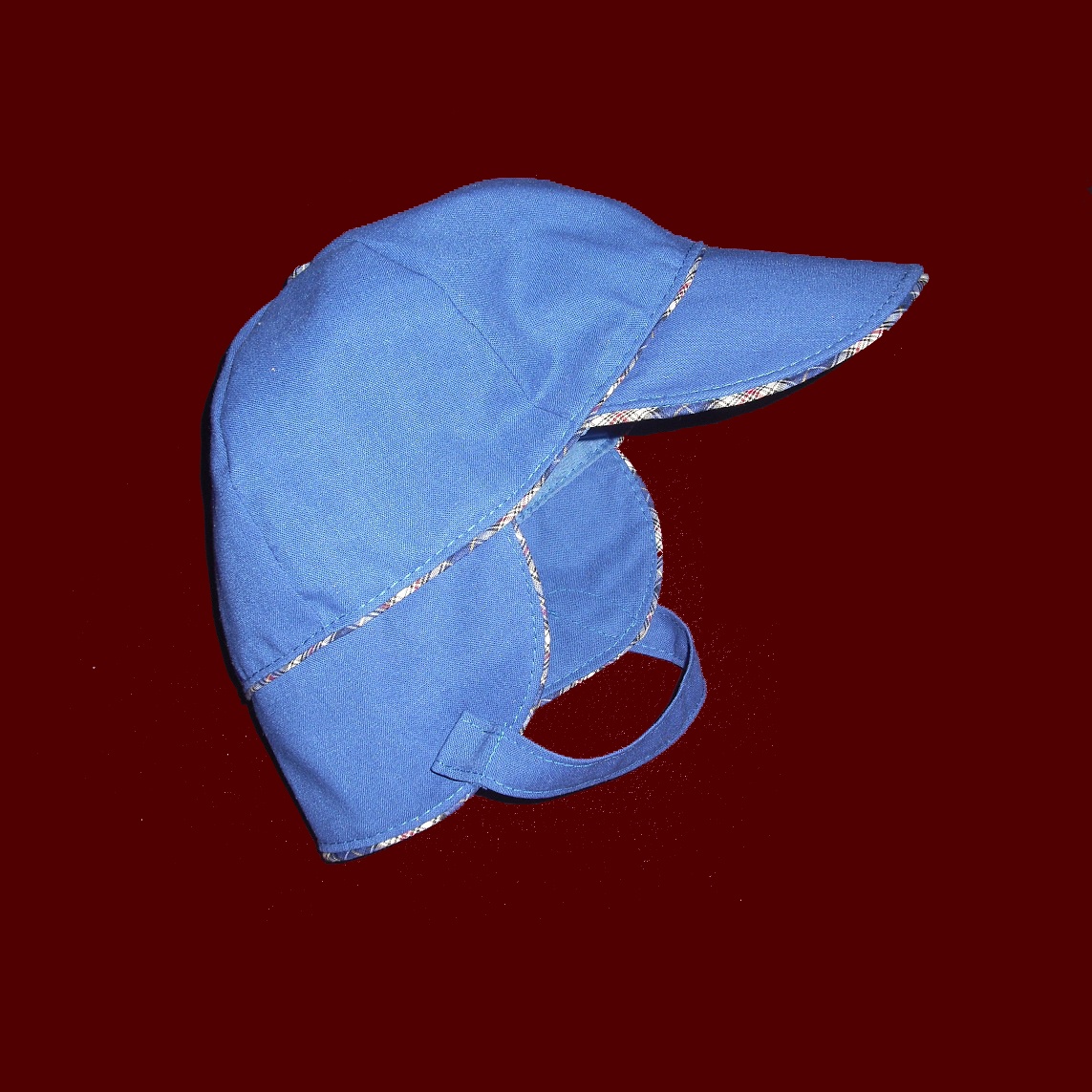 Toddler Boy Hat With Earflaps & Chin Strap
