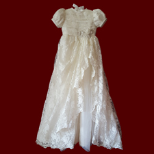 Click to Enlarge Picture - Christening Gown Made From Your Wedding Dress