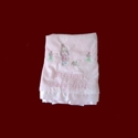 Precious Baby Girl Embroidered Blanket