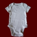 Click to Enlarge Picture - Embroidered Cross Onesie